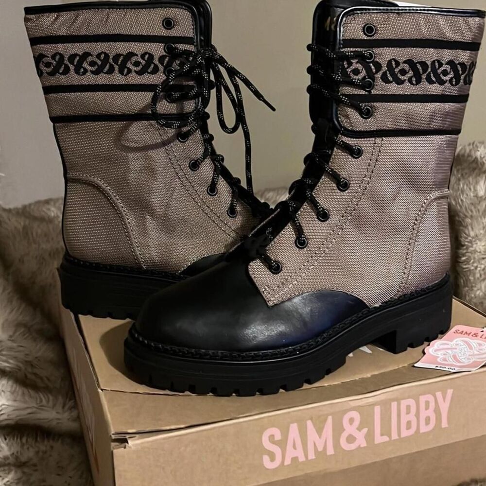 Sam Women's Black and Brown Boots